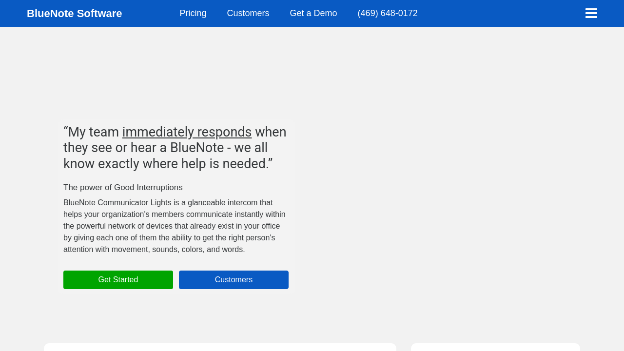 BlueNote Communicator